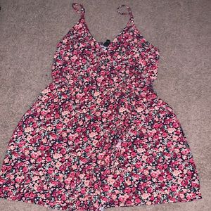 selling a floral romper